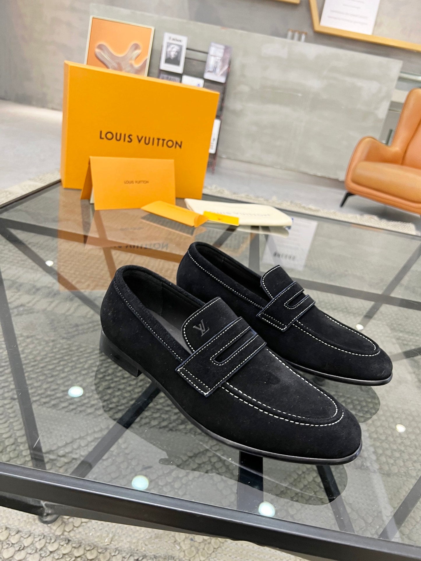 Louis High-end elegant genuine leather shoes