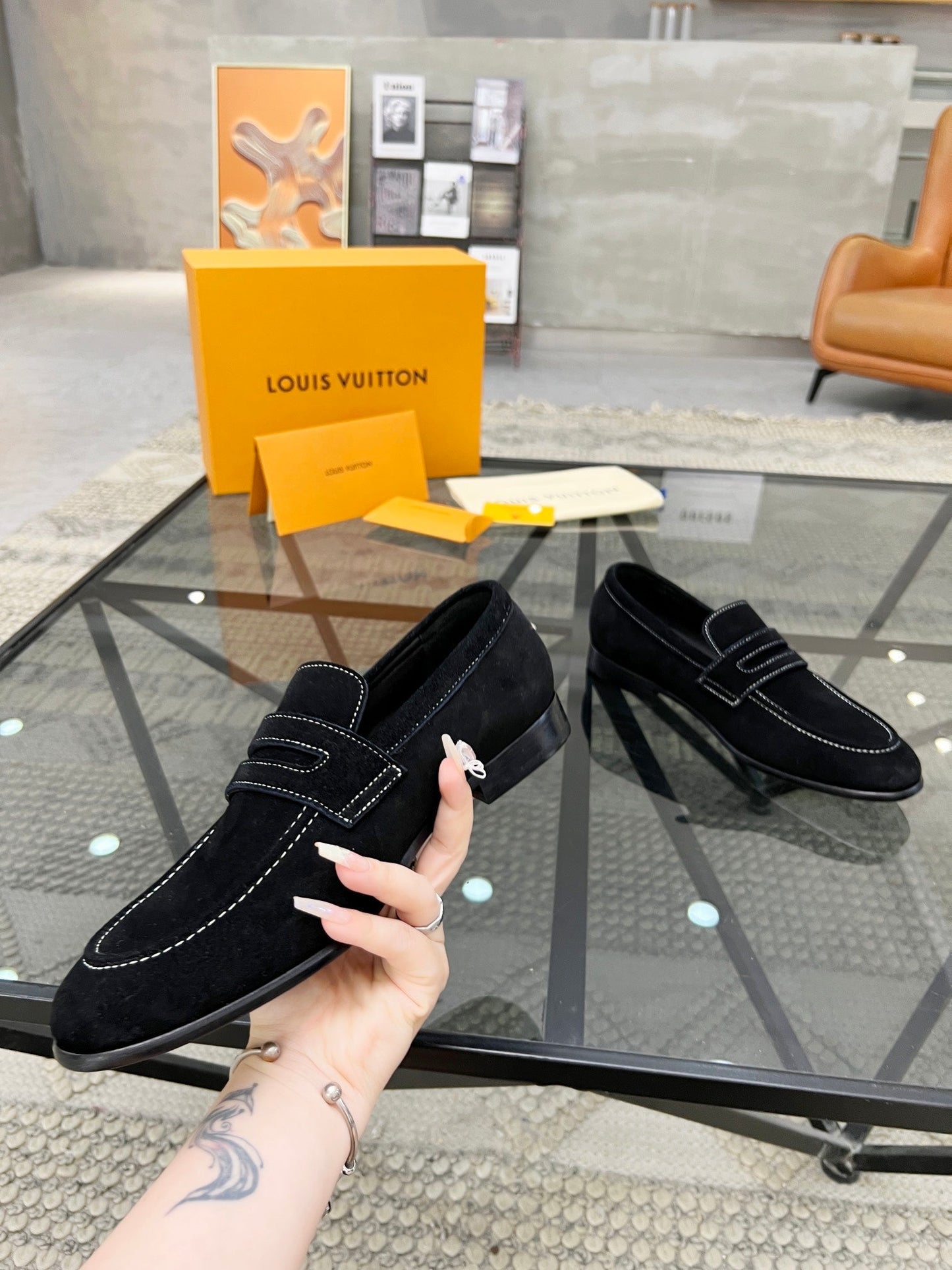 Louis High-end elegant genuine leather shoes