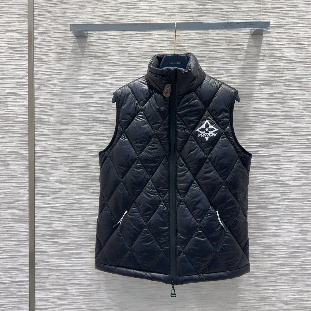 1V men women down vest