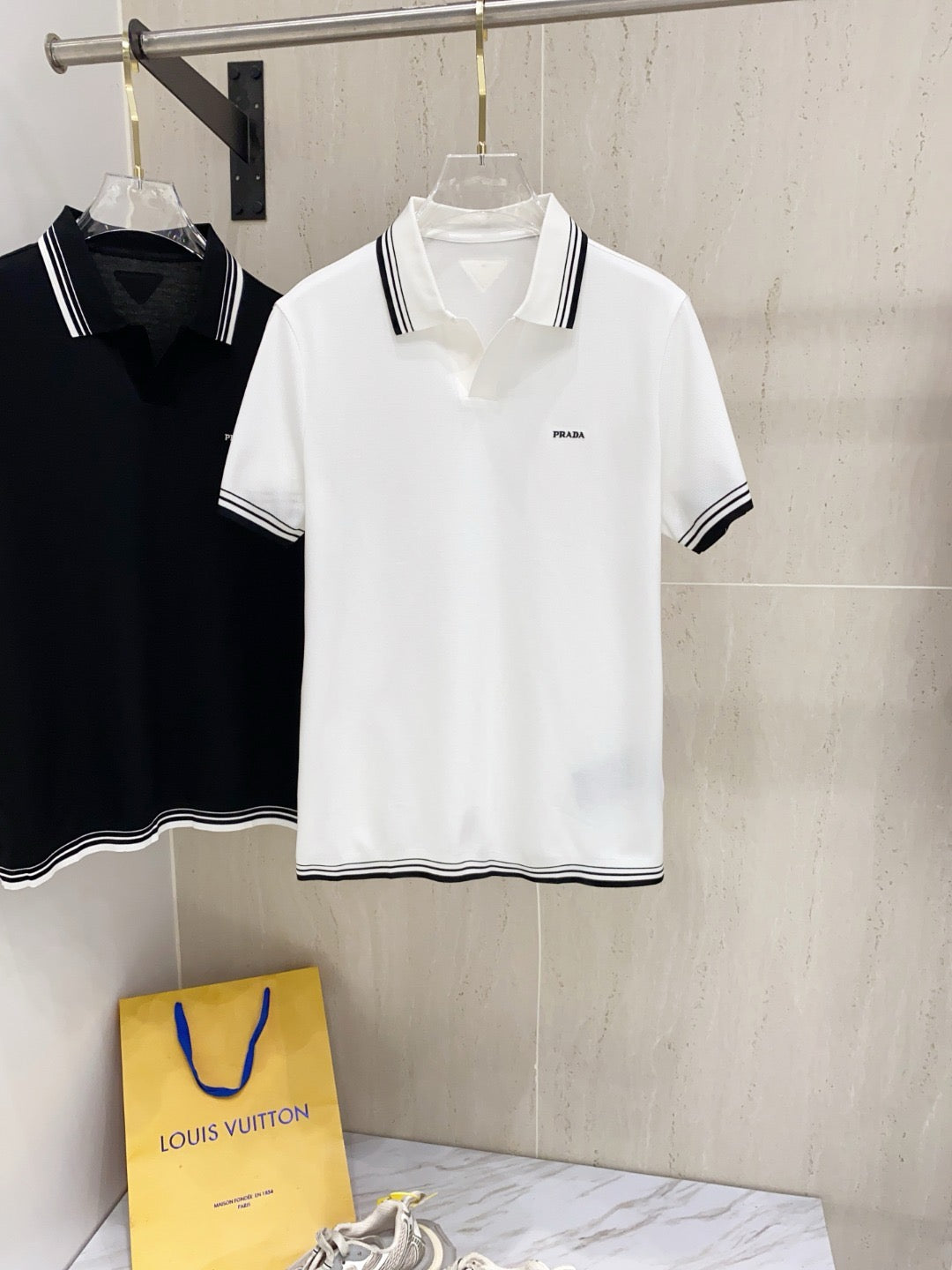 PRA 2025 new knitted polo shirt