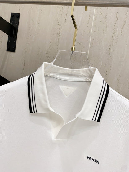 PRA 2025 new knitted polo shirt