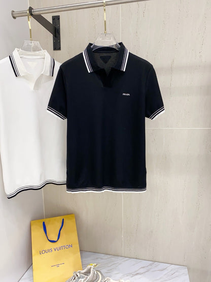 PRA 2025 new knitted polo shirt