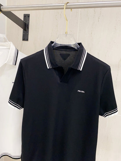 PRA 2025 new knitted polo shirt