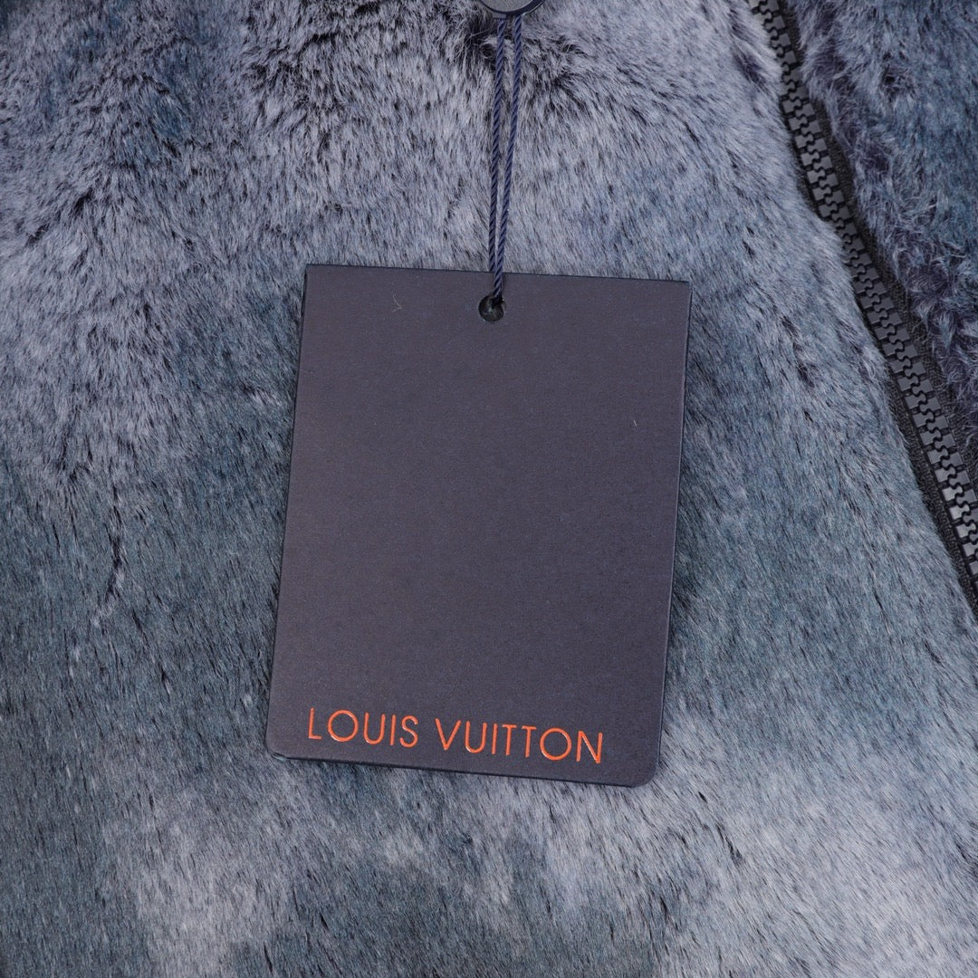 Lou men women Rabbit fur jacket