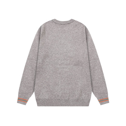 burber jacquard sweater