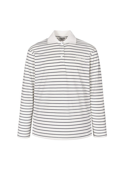 MIU Striped long sleeves