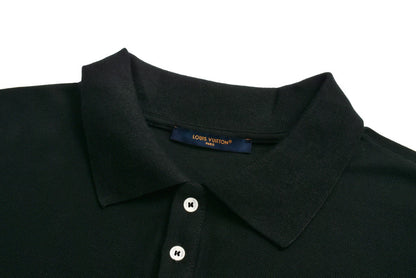 louis embroidered polo