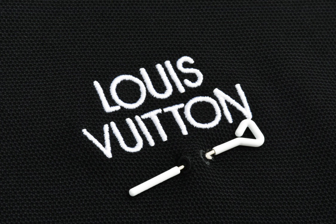 louis embroidered polo