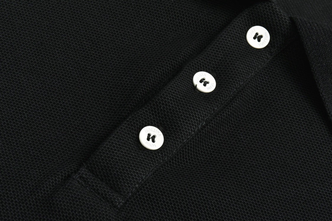 louis embroidered polo