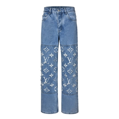 louis 25SS jacquard jeans