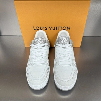 Louis Crocodile pattern casual sneakers