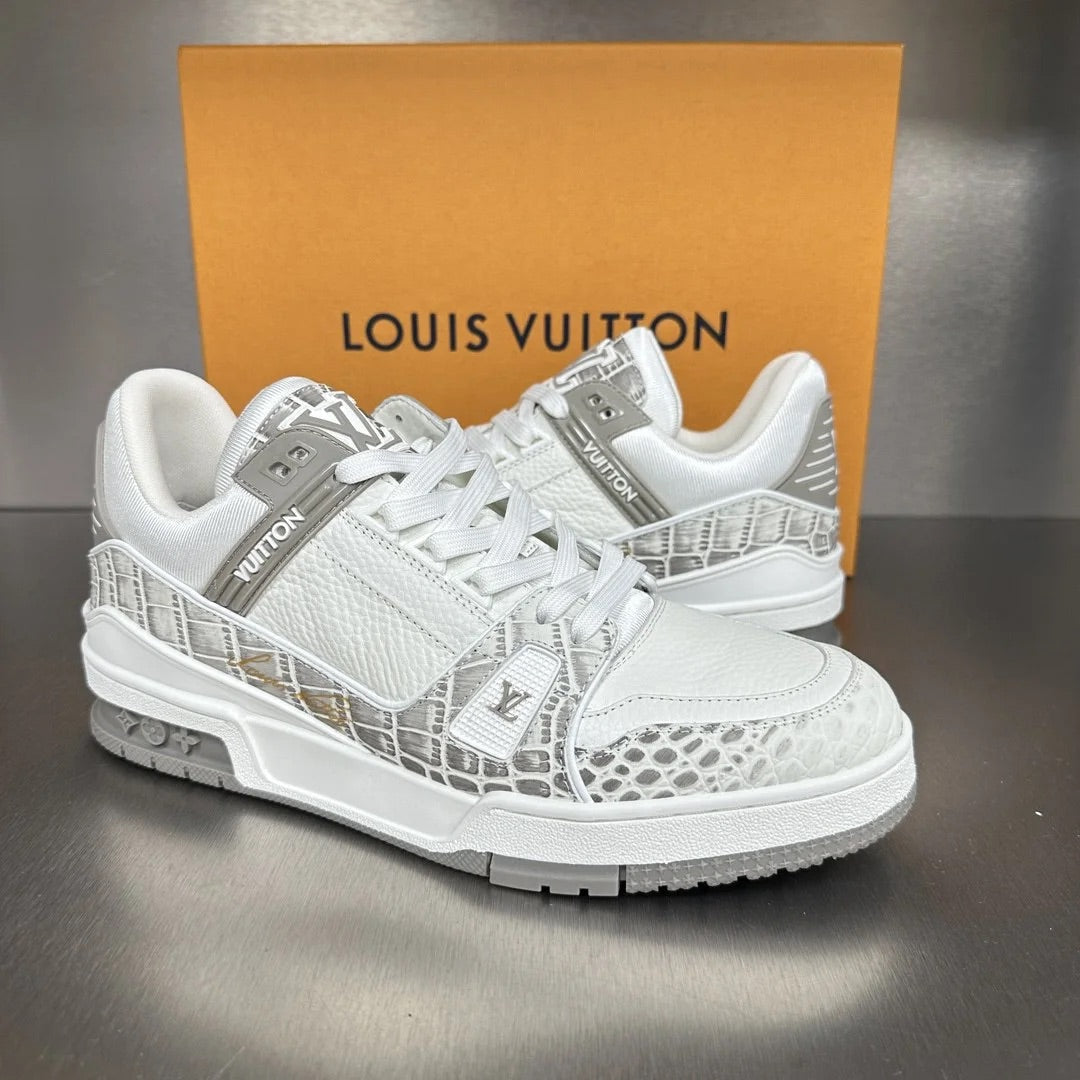 Louis Crocodile pattern casual sneakers