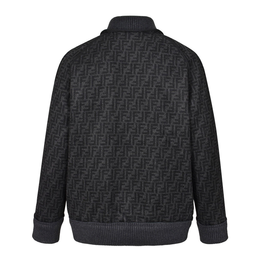 FEND Jacquard wool jacket