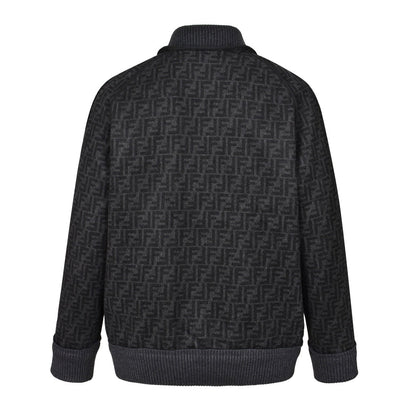 FEND Jacquard wool jacket