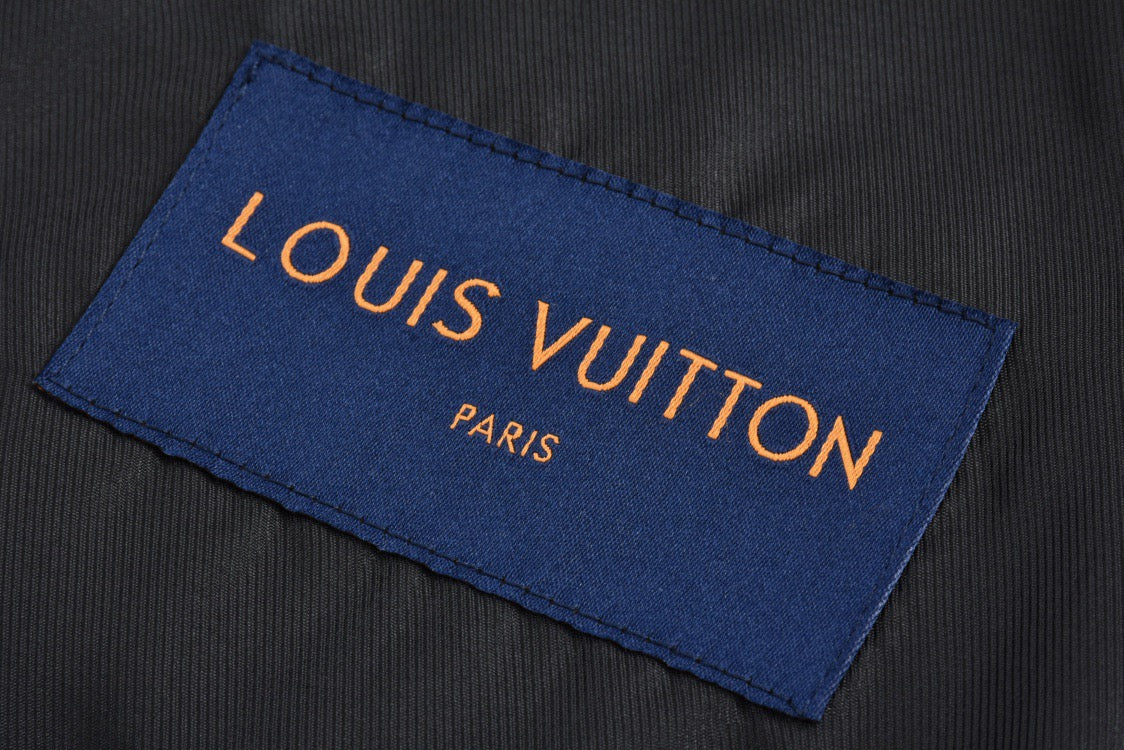 louis High collar embroidered jacket