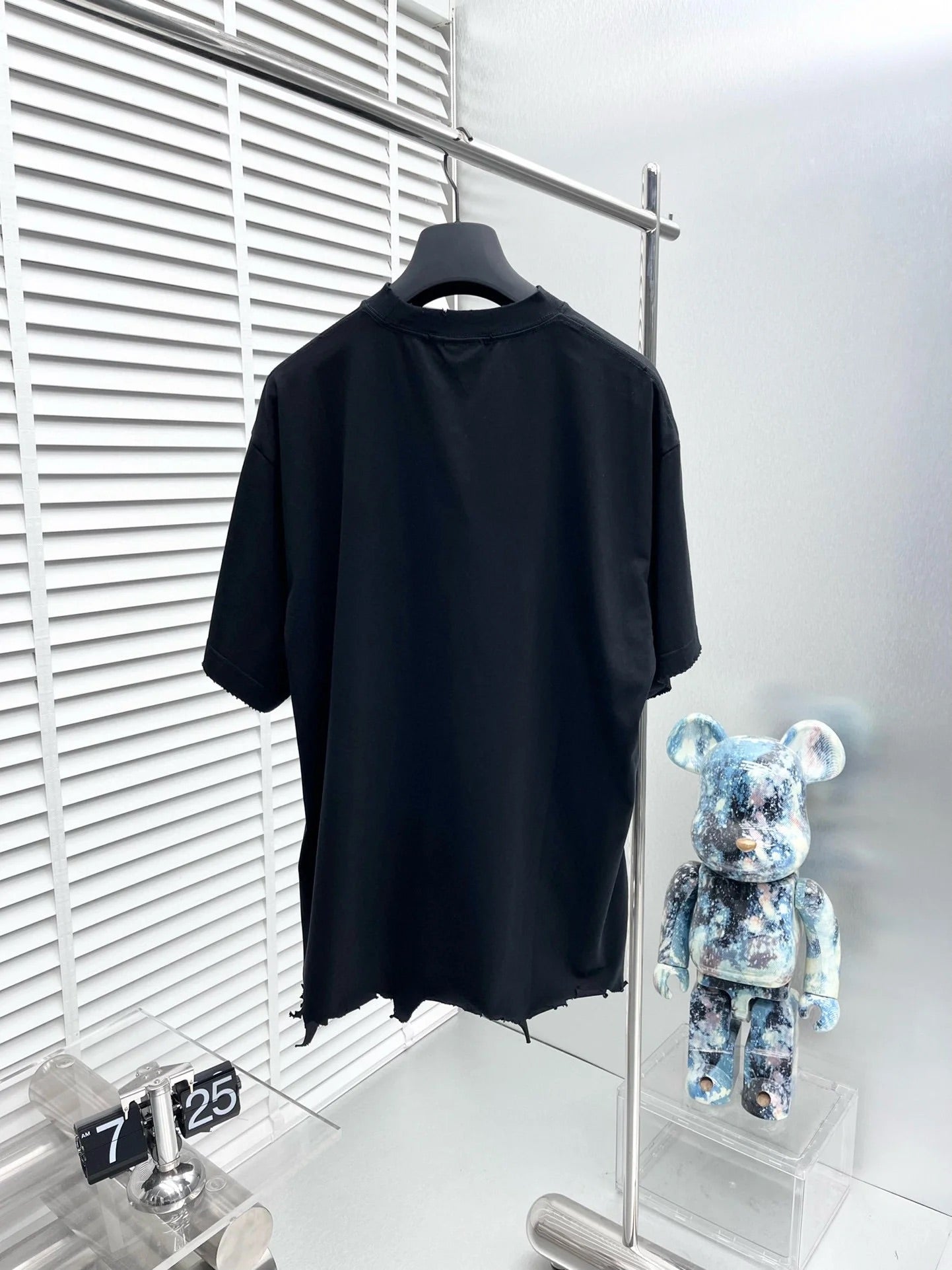 Balenciege  Distressed Short Sleeve T-Shirt