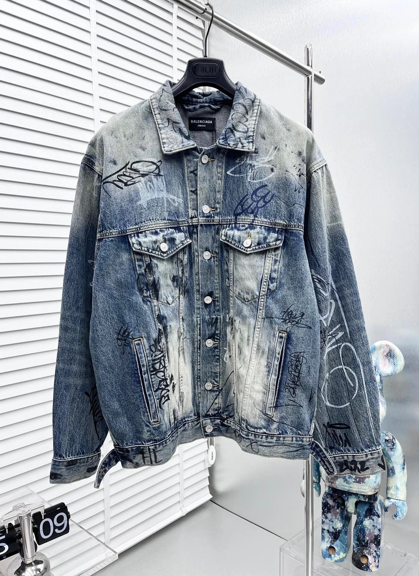 Balenciege Limited edition joint denim jacket