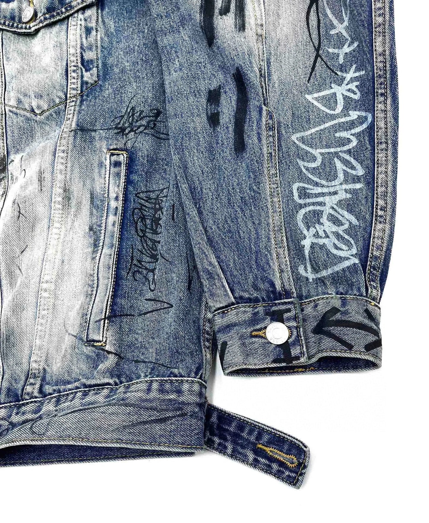 Balenciege Limited edition joint denim jacket