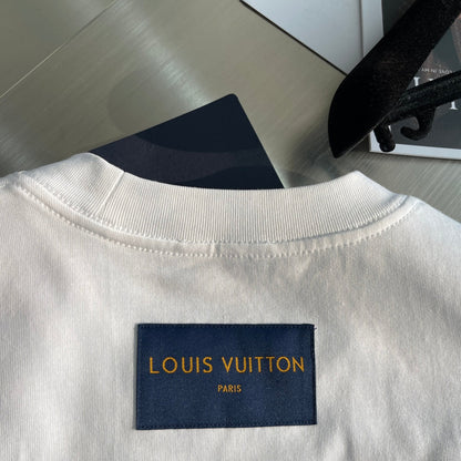 Louis 24SS trendy T-shirt pattern logo short sleeves