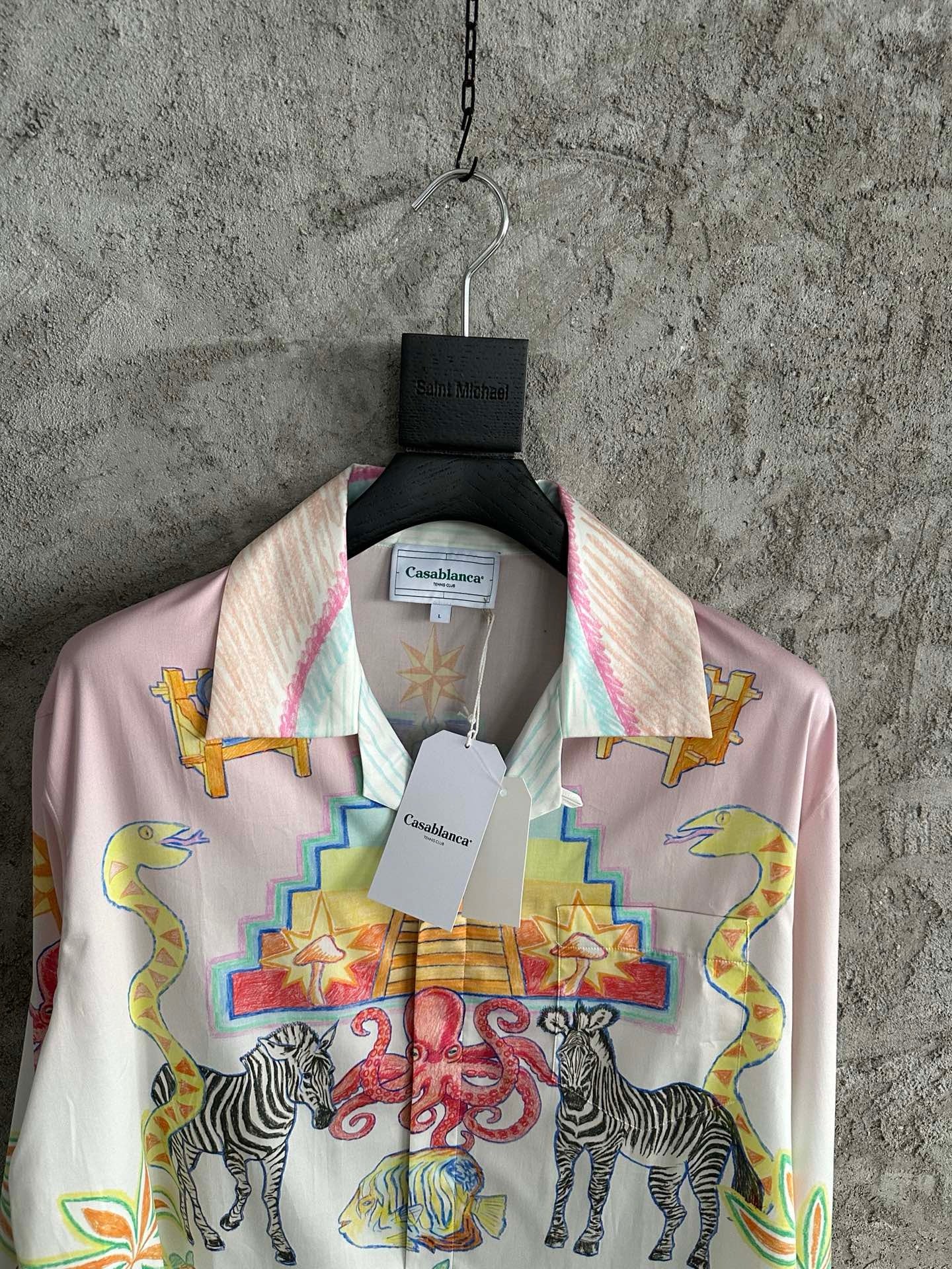 Casablan silk shirt