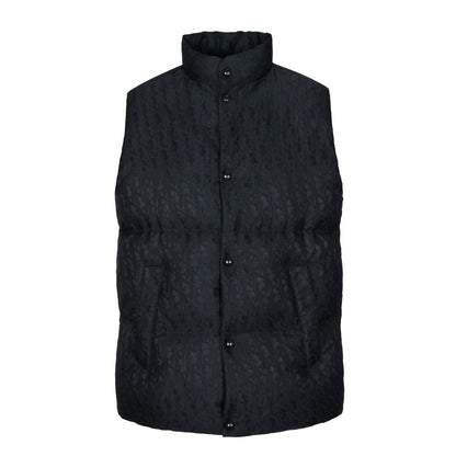 CD Dark pattern down vest