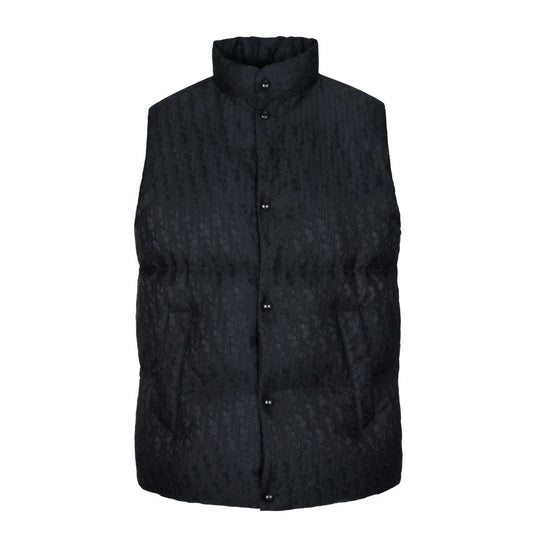 CD Dark pattern down vest