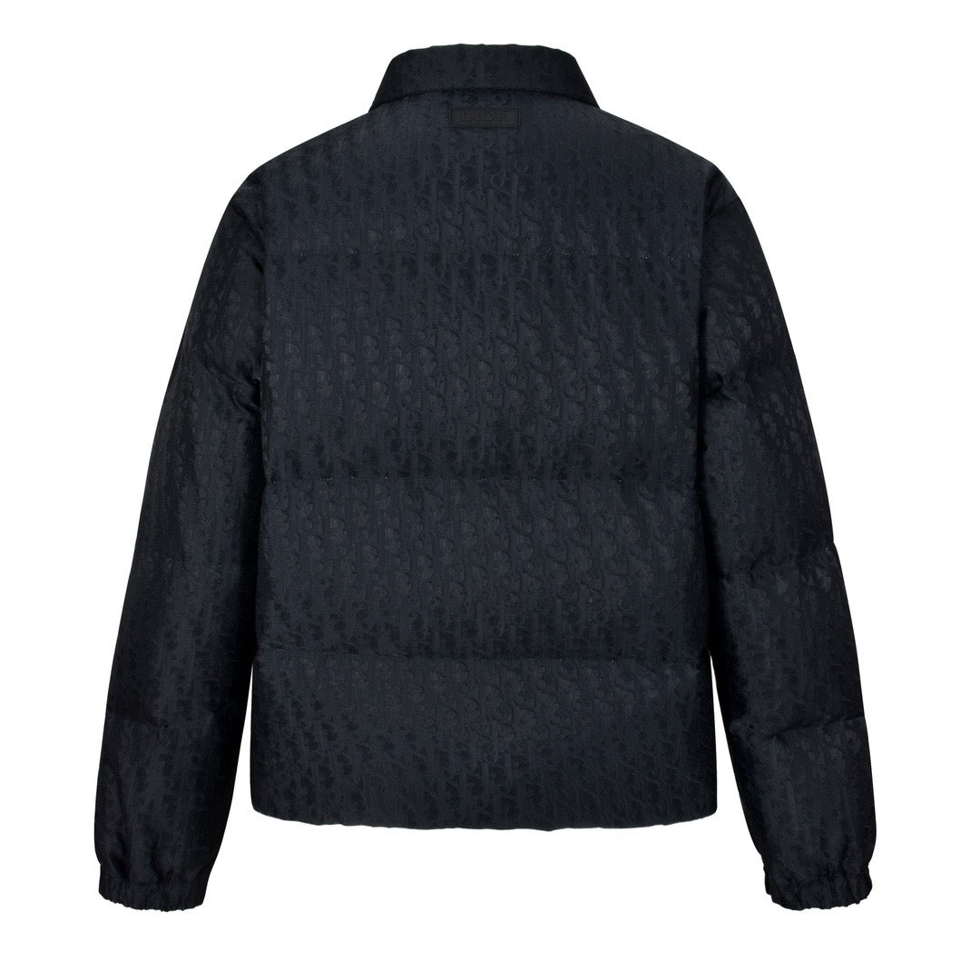 CD Dark pattern down jacket