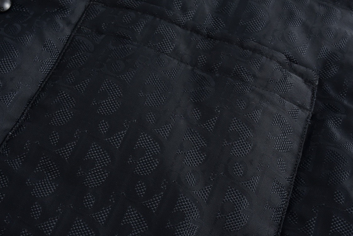 CD Dark pattern down jacket