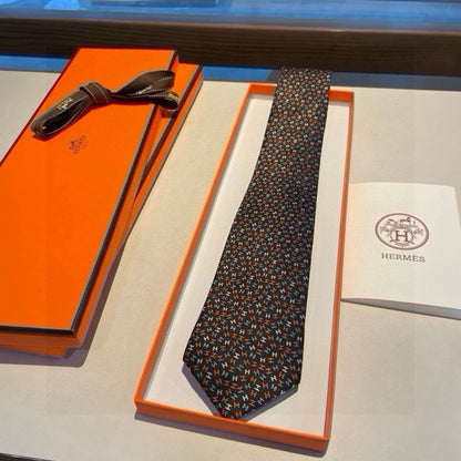 herm silk tie