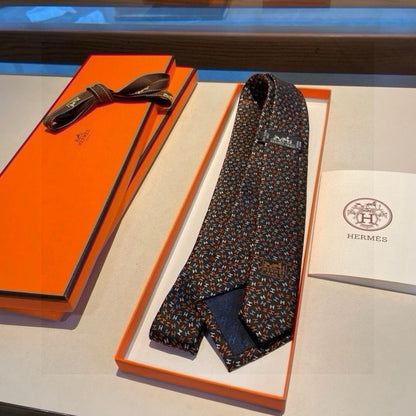 herm silk tie