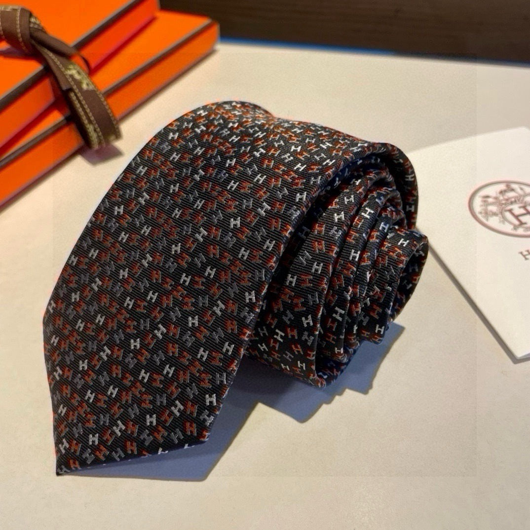 herm silk tie