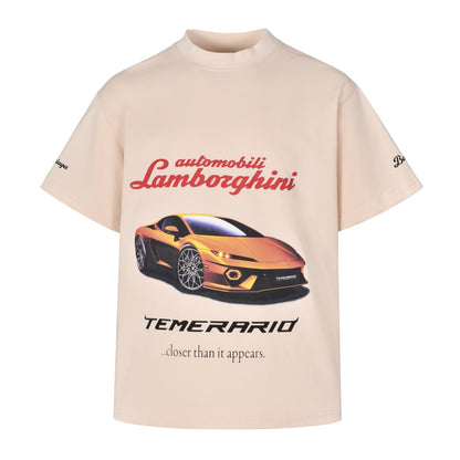 Balen 2025new Lamborghi T-shirt