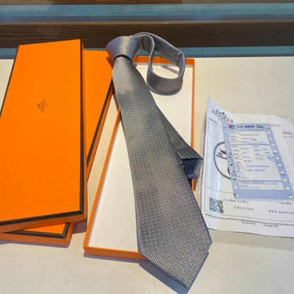 herm silk tie