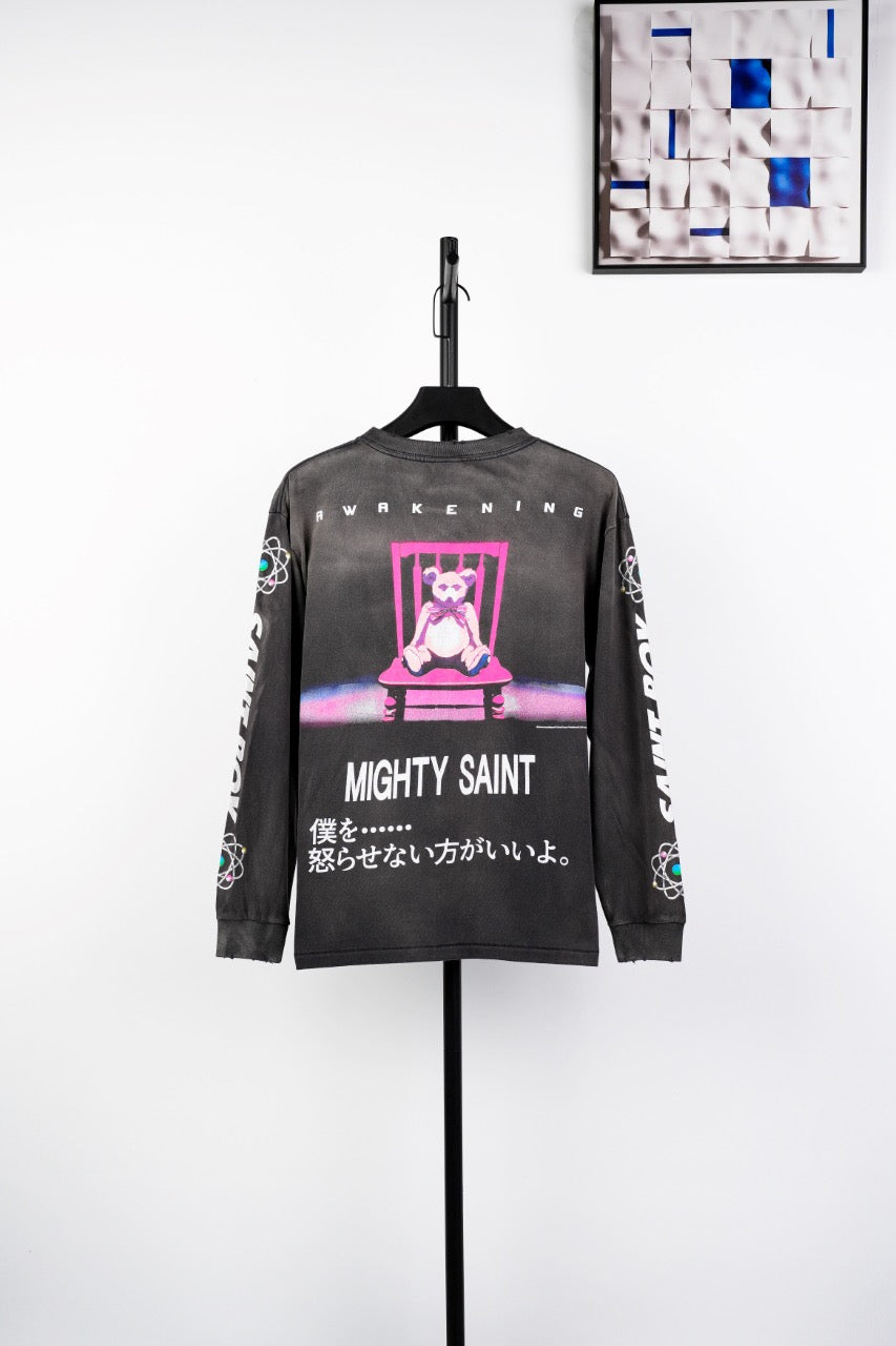 Saint mic printed sweatshirt