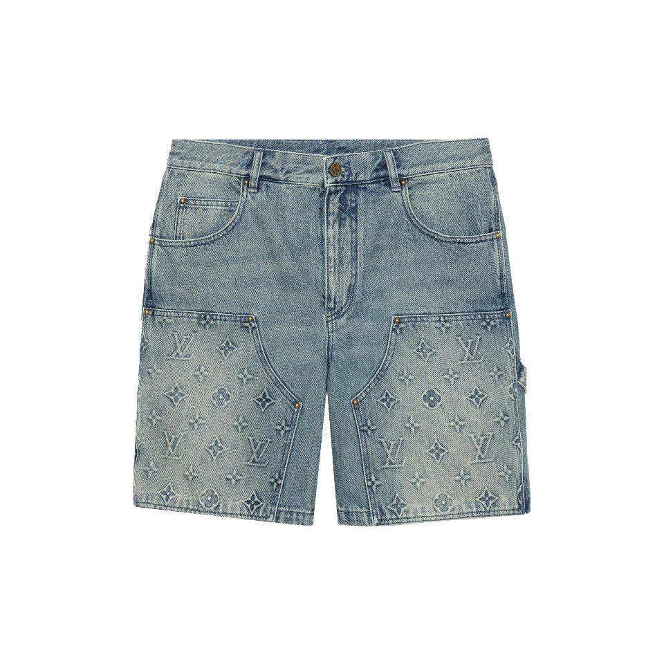 louis jeans shorts