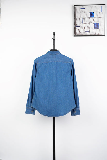 ralph lau denim shirt