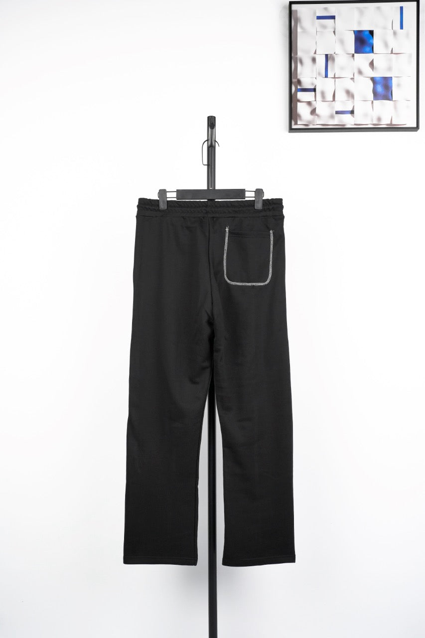 Chrome jacquard sweatpants