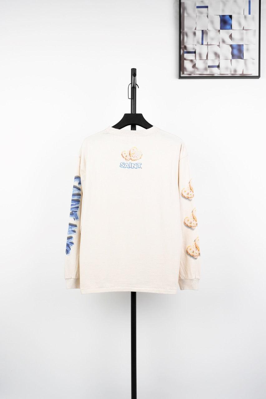 Saint mic printed sweatshirt