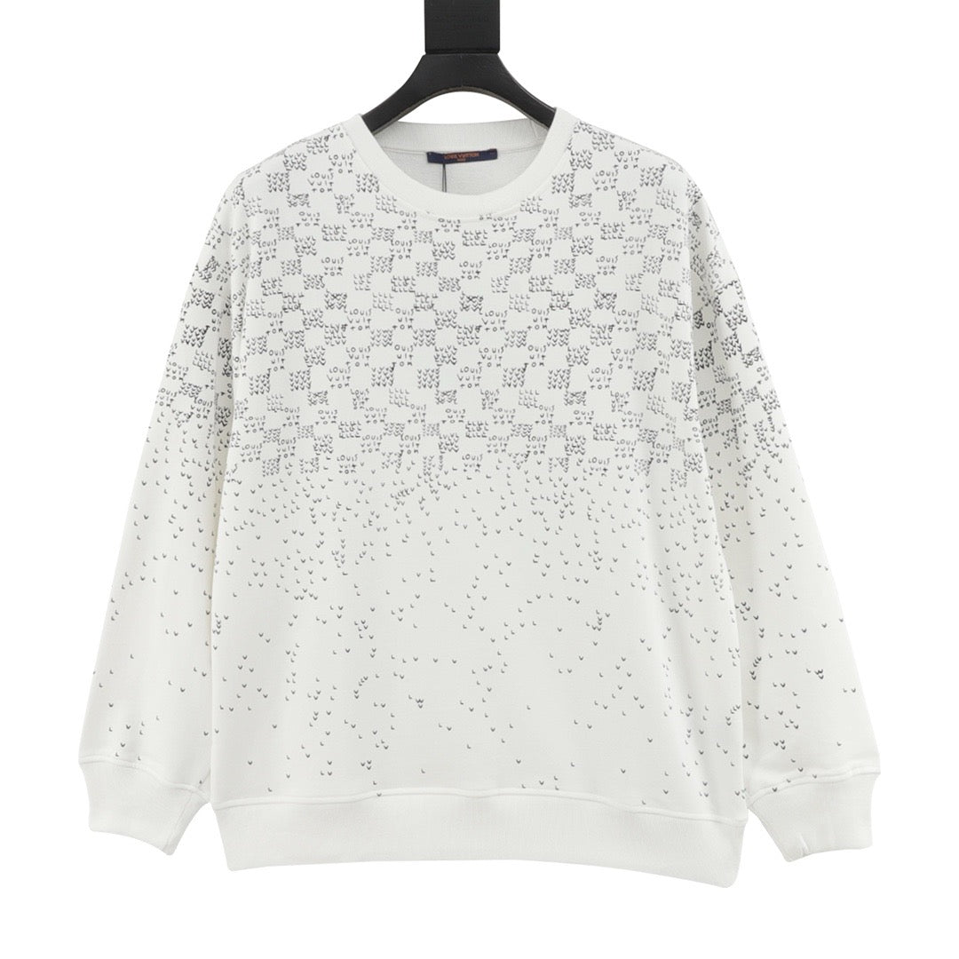 1V jacquard sweatshirt