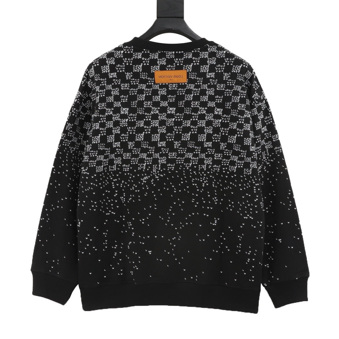 1V jacquard sweatshirt