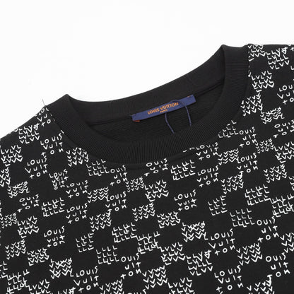 1V jacquard sweatshirt