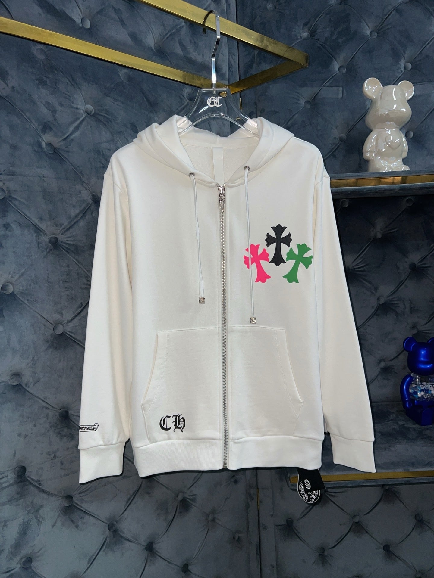 chrome Cross Hoodie