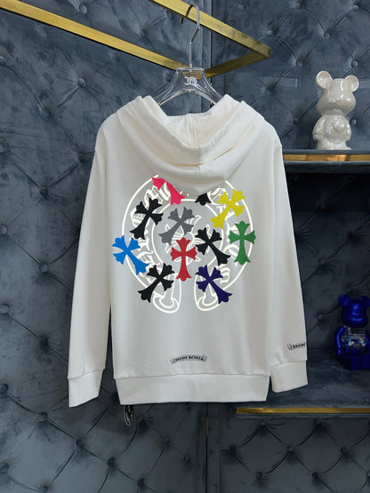 chrome Cross Hoodie