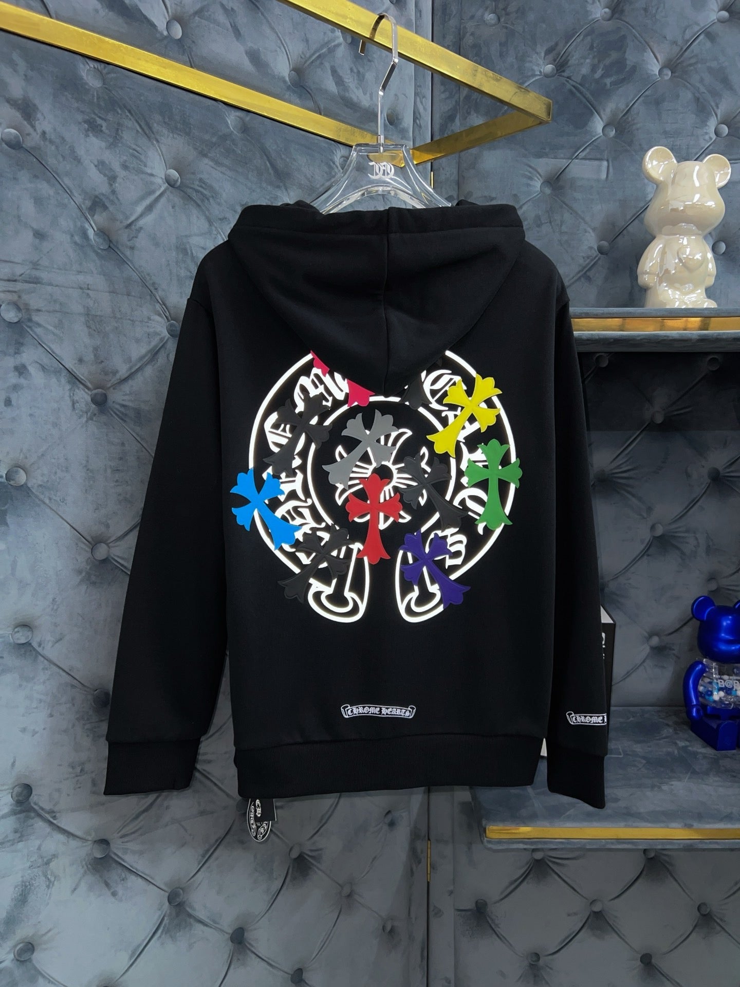 chrome Cross Hoodie