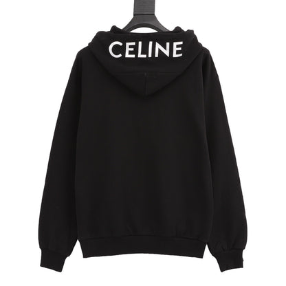 celin men women hooded jacket