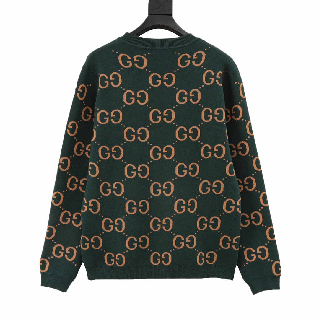 guc jacquard sweater