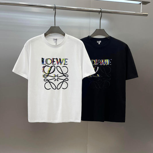 LOE cotton printed graphic  T-shirt