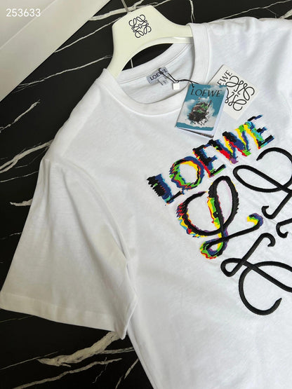 LOE cotton printed graphic  T-shirt