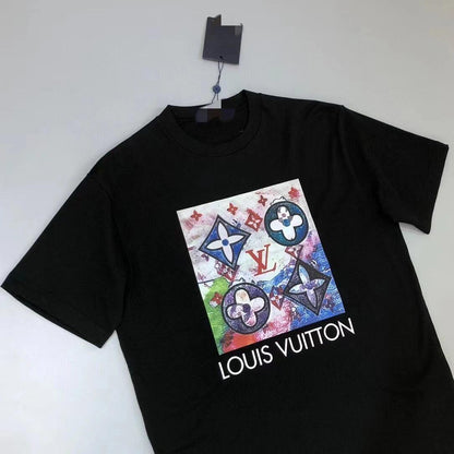 Louis cotton  graphic  T-shirt