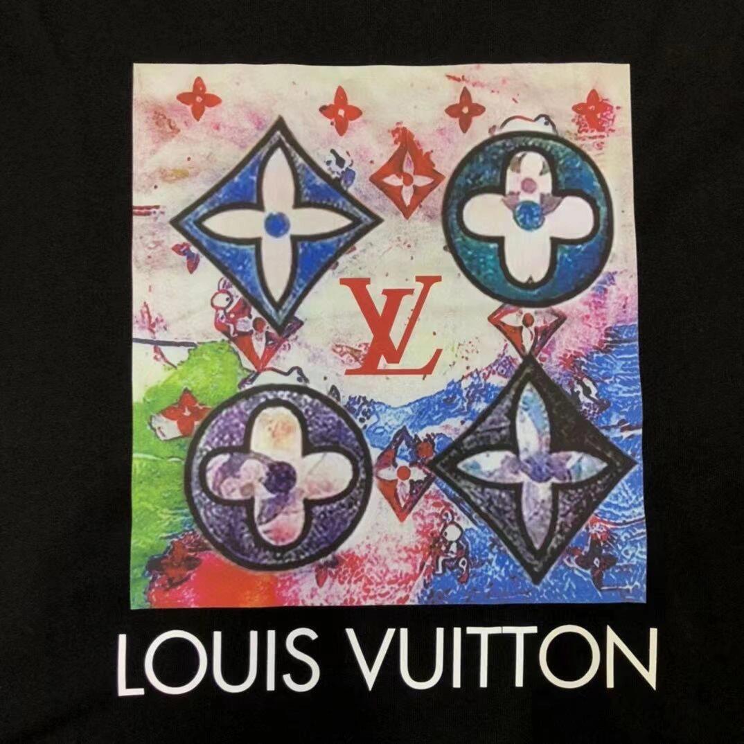 Louis cotton  graphic  T-shirt